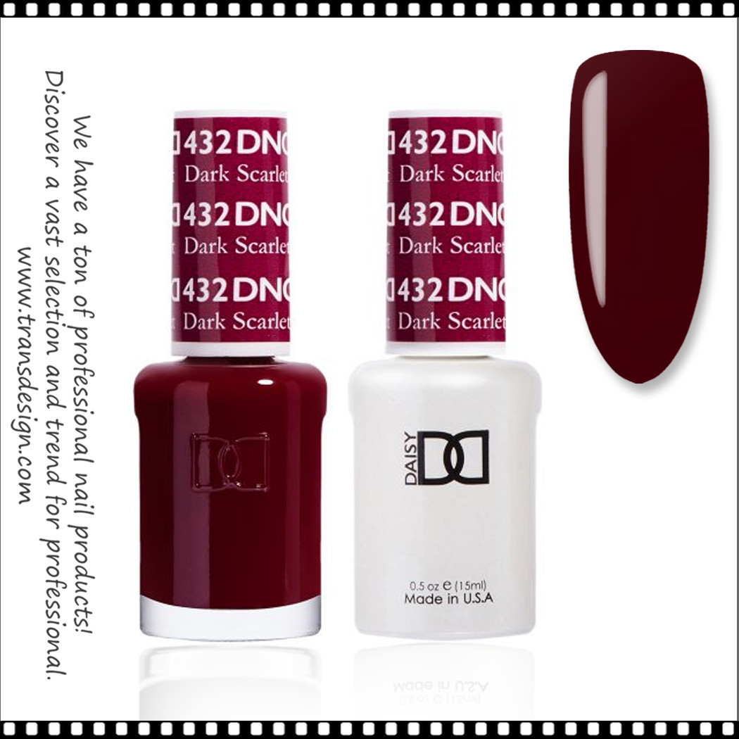 DND Gel Polish Duo - #432 Dark Scarlet - TDI, Inc