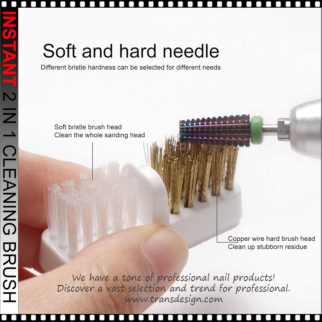 2 IN 1 Manicure Drill Bit Cleaner - TDI, Inc