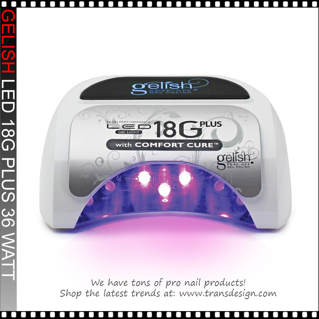 GELISH Lamp 18G Plus UV/LED Light With Comfort Cure - TDI, Inc