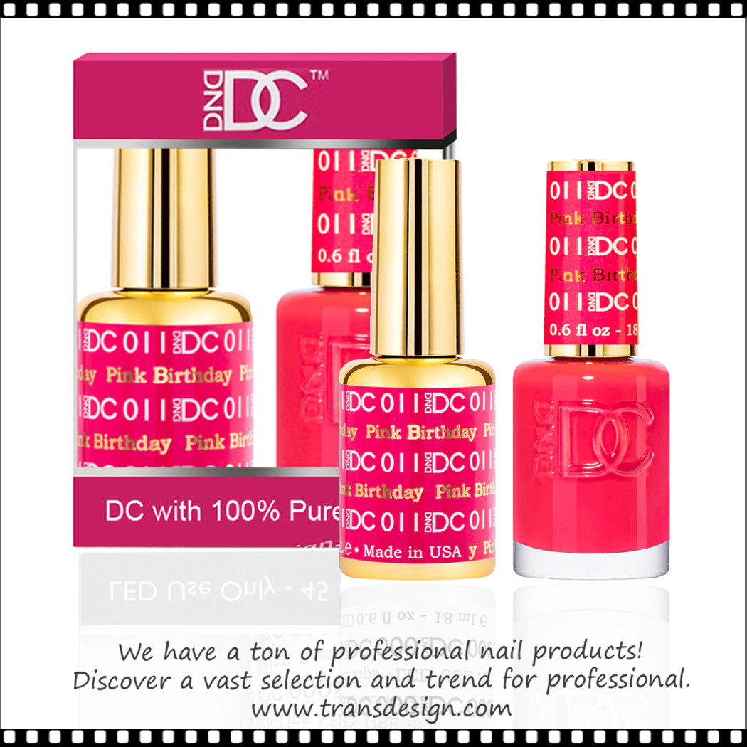 DC Gel Polish Duo - #011 Pink Birthday - TDI, Inc