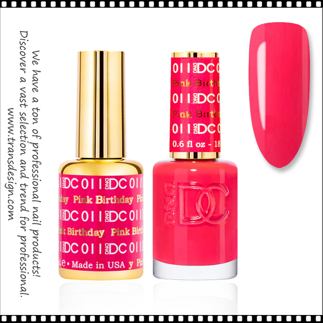 DC Gel Polish Duo - #011 Pink Birthday - TDI, Inc