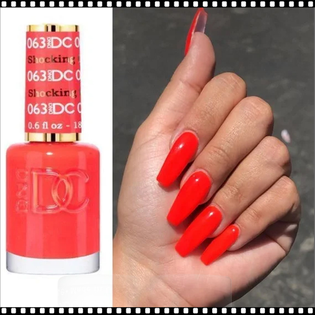 DC Gel Polish Duo - #063 Shocking Orange - TDI, Inc