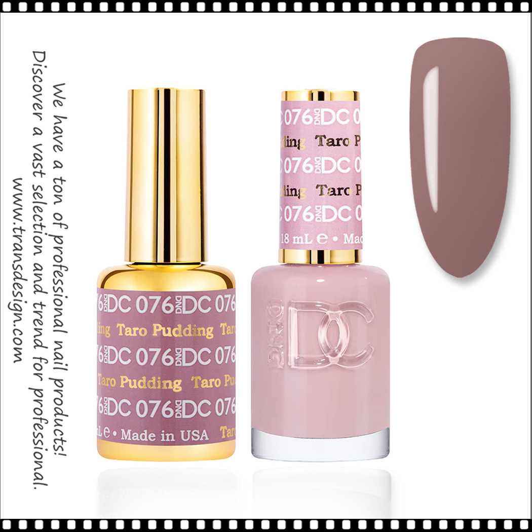 DC Gel Polish Duo - #076 Taro Pudding - TDI, Inc