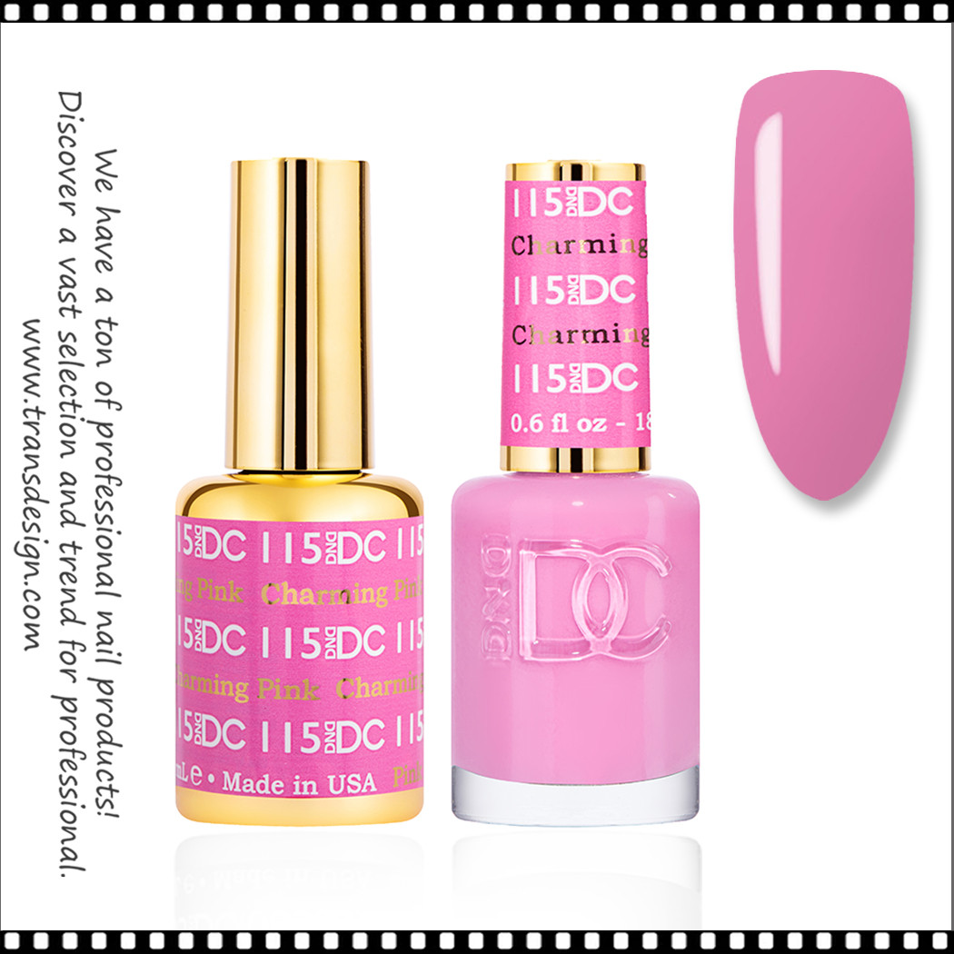 DC Gel Polish Duo - #115 Charming Pink - TDI, Inc