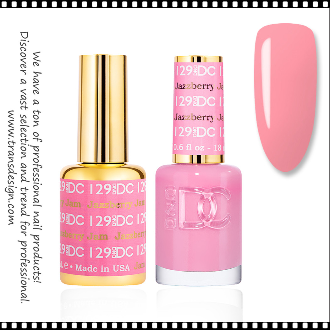 専用 2点ピンクガーネット,ウォッシュシルク宅急便 DC Gel Polish Duo - #129 Jazzberry Jam - TDI, Inc