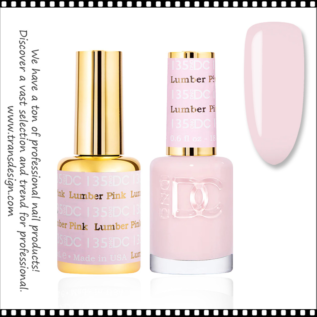 DC Gel Polish Duo - #135 Lumber Pink - TDI, Inc