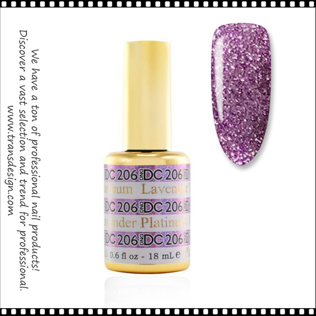 DC Gel Polish - #206 Lavender Platinum - TDI, Inc
