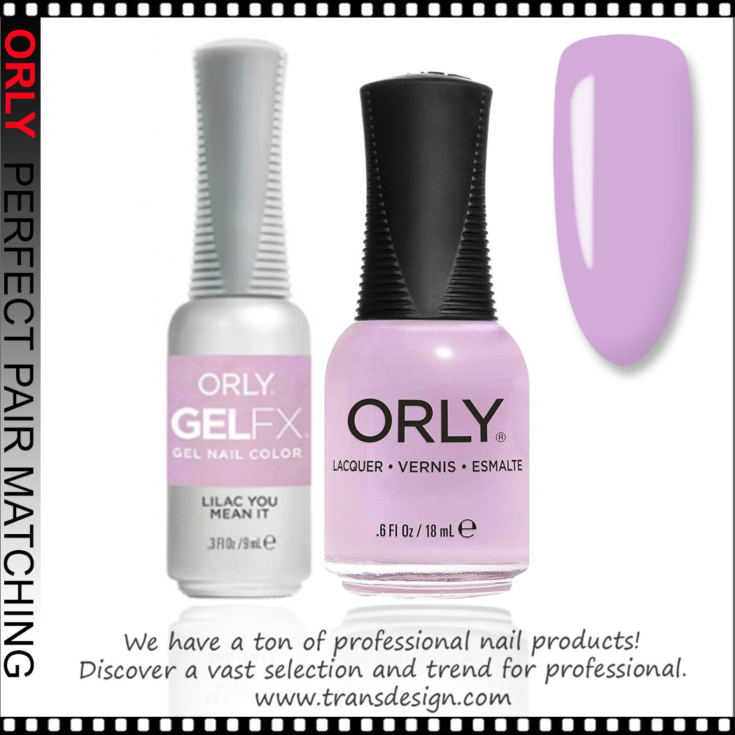 ORLY Perfect Pair Matching - Lilac You Mean It* - TDI, Inc