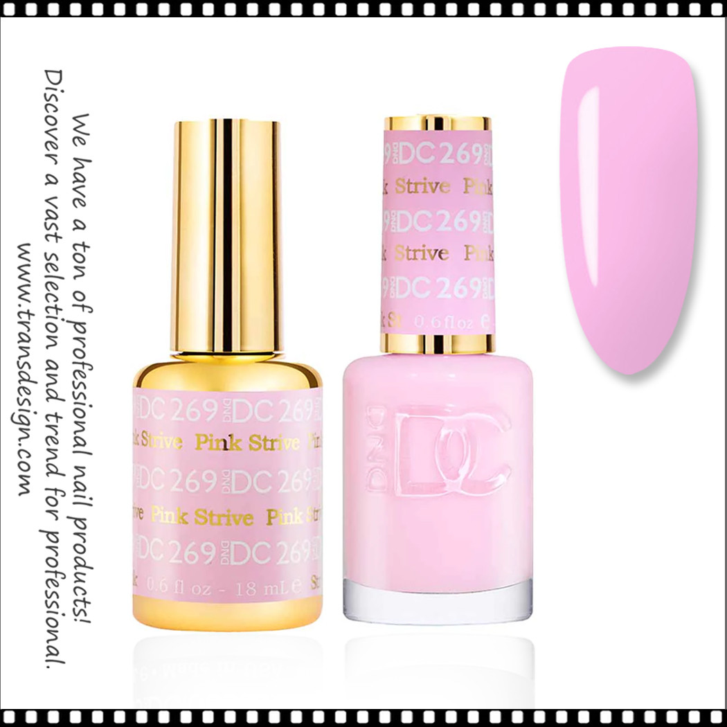 DC Gel Polish Duo - #269 Pink Strive - TDI, Inc
