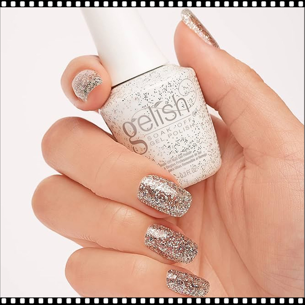 Gelish Mini Gellack ‚Girls‘ Night Out‘ – Silber, 9 Ml, Bis Zu 21 Tage Haltbar