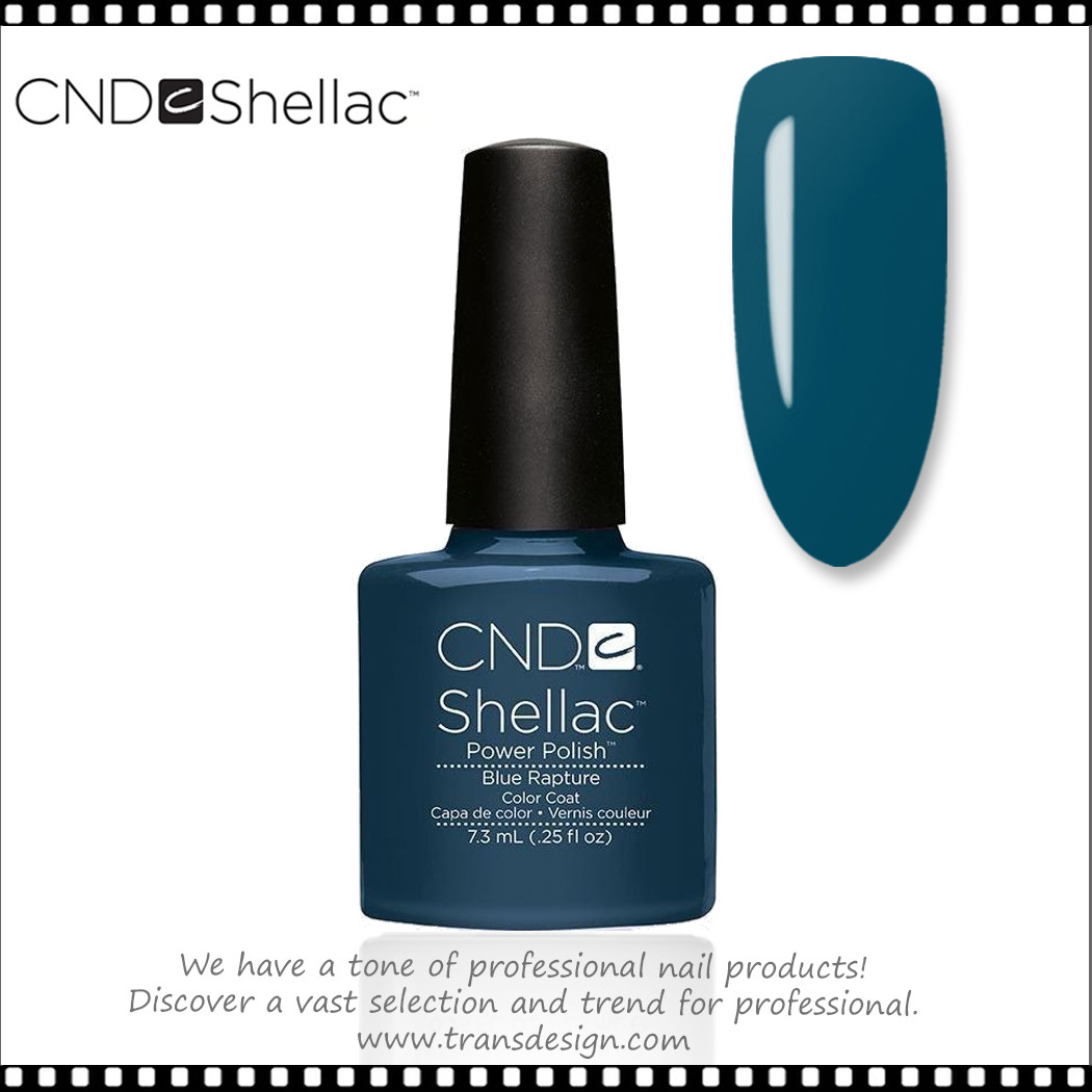 CND SHELLAC Blue Rapture 0.25oz. - TDI, Inc