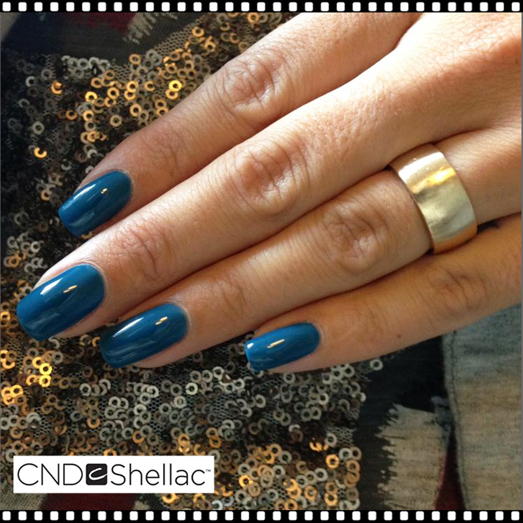 CND SHELLAC Blue Rapture 0.25oz. - TDI, Inc