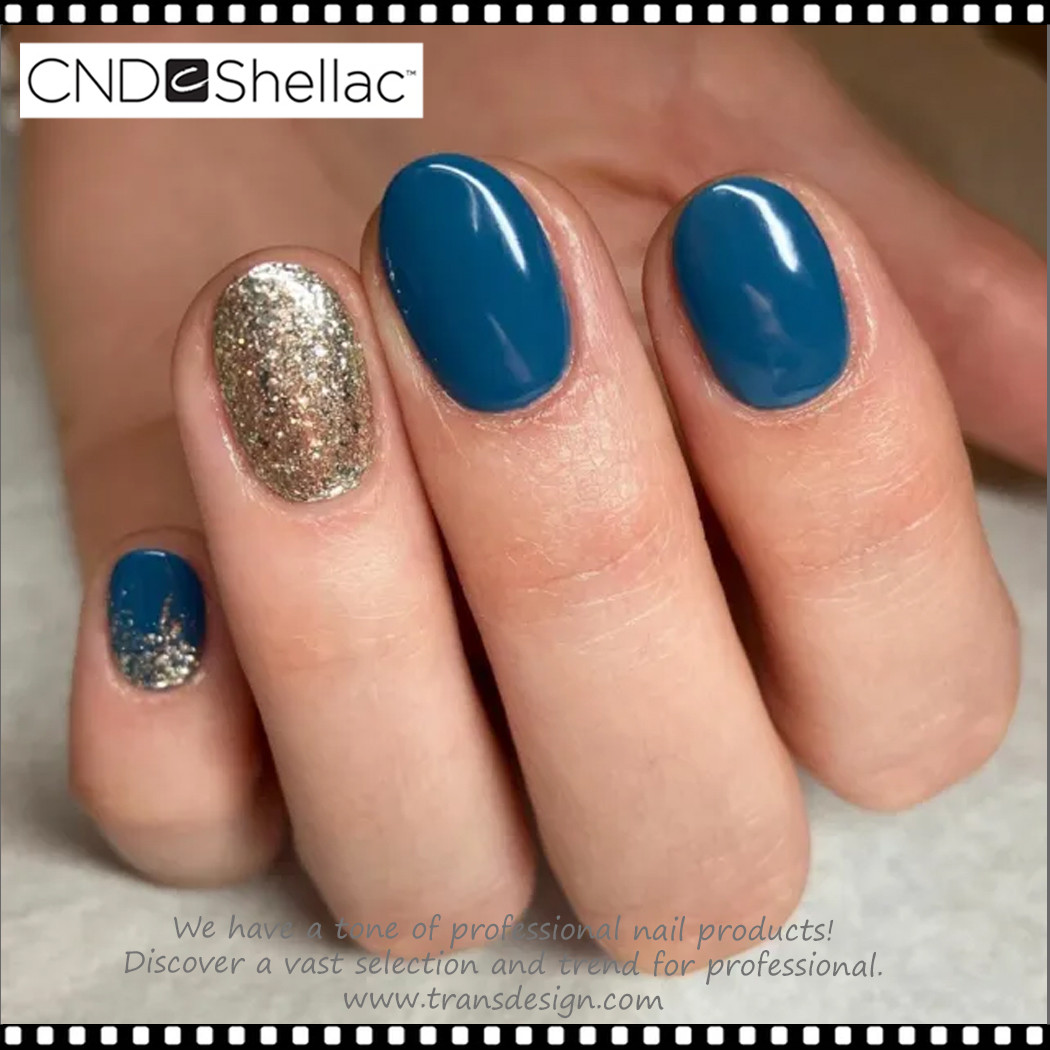 CND SHELLAC Blue Rapture 0.25oz. - TDI, Inc