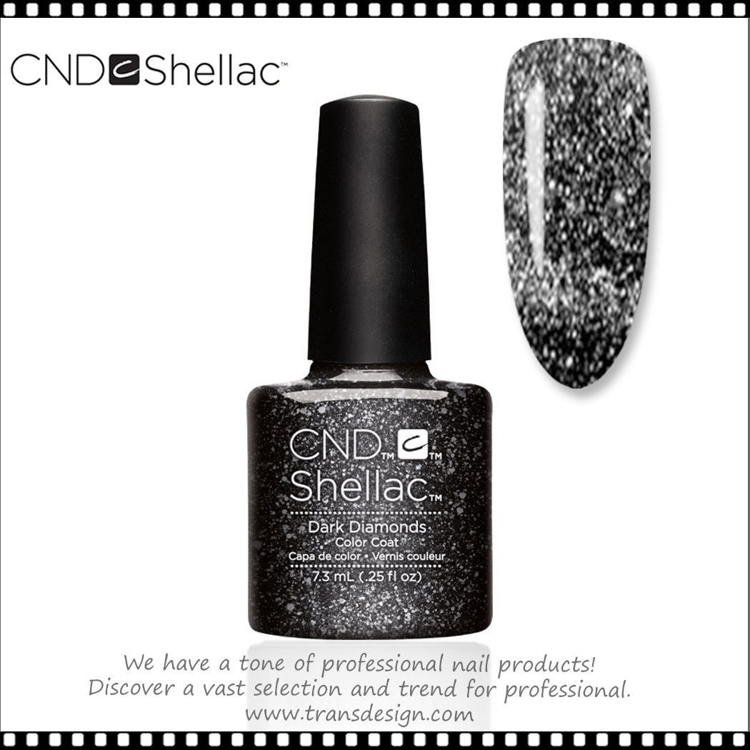 DTM・DAW shellac CND SHELLAC Dark Diamonds 0.25oz. - TDI, Inc