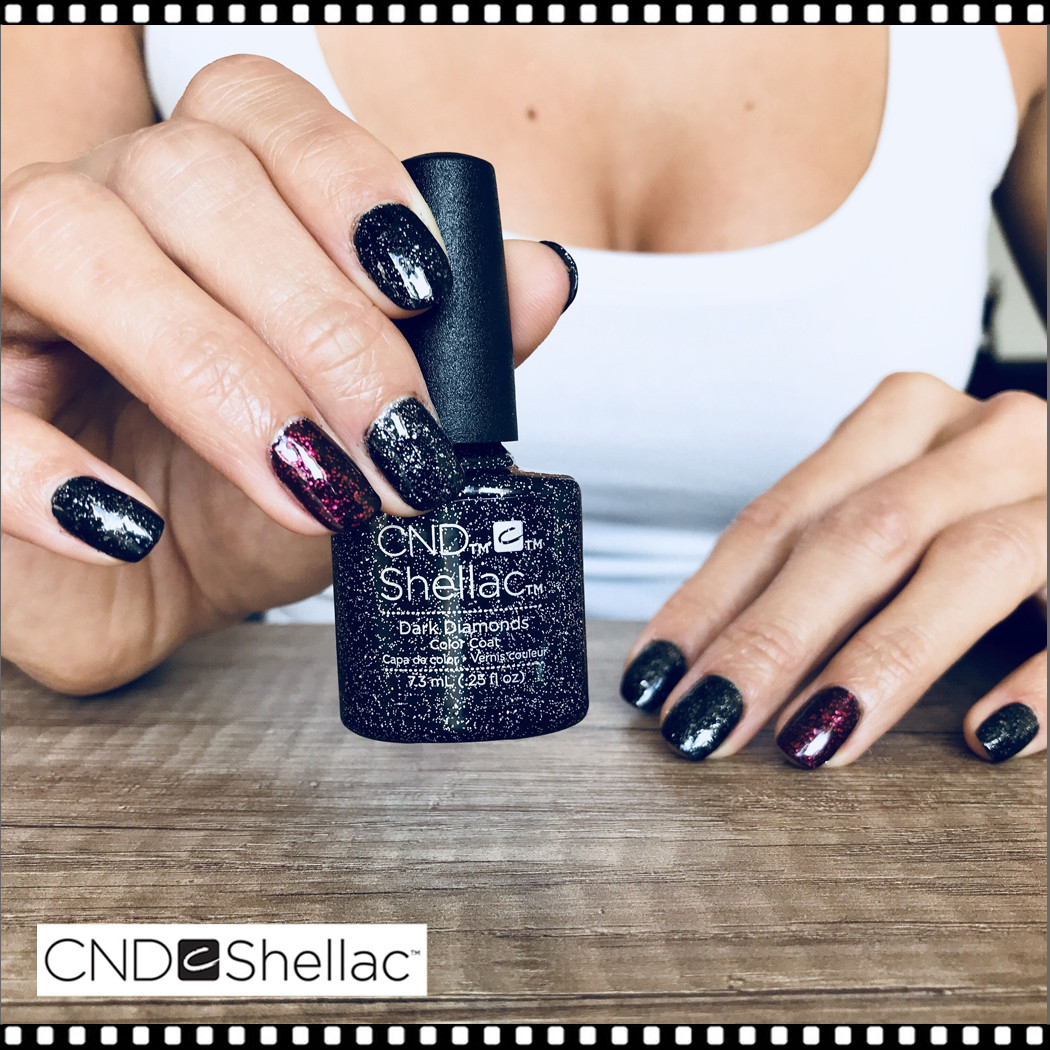 CND SHELLAC Dark Diamonds 0.25oz. - TDI, Inc