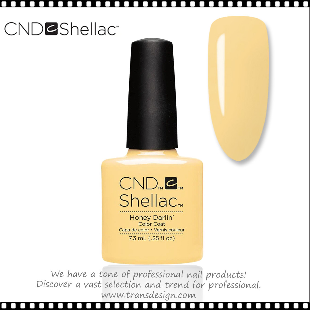 CND SHELLAC Honey Darlin' 0.25oz. - TDI, Inc