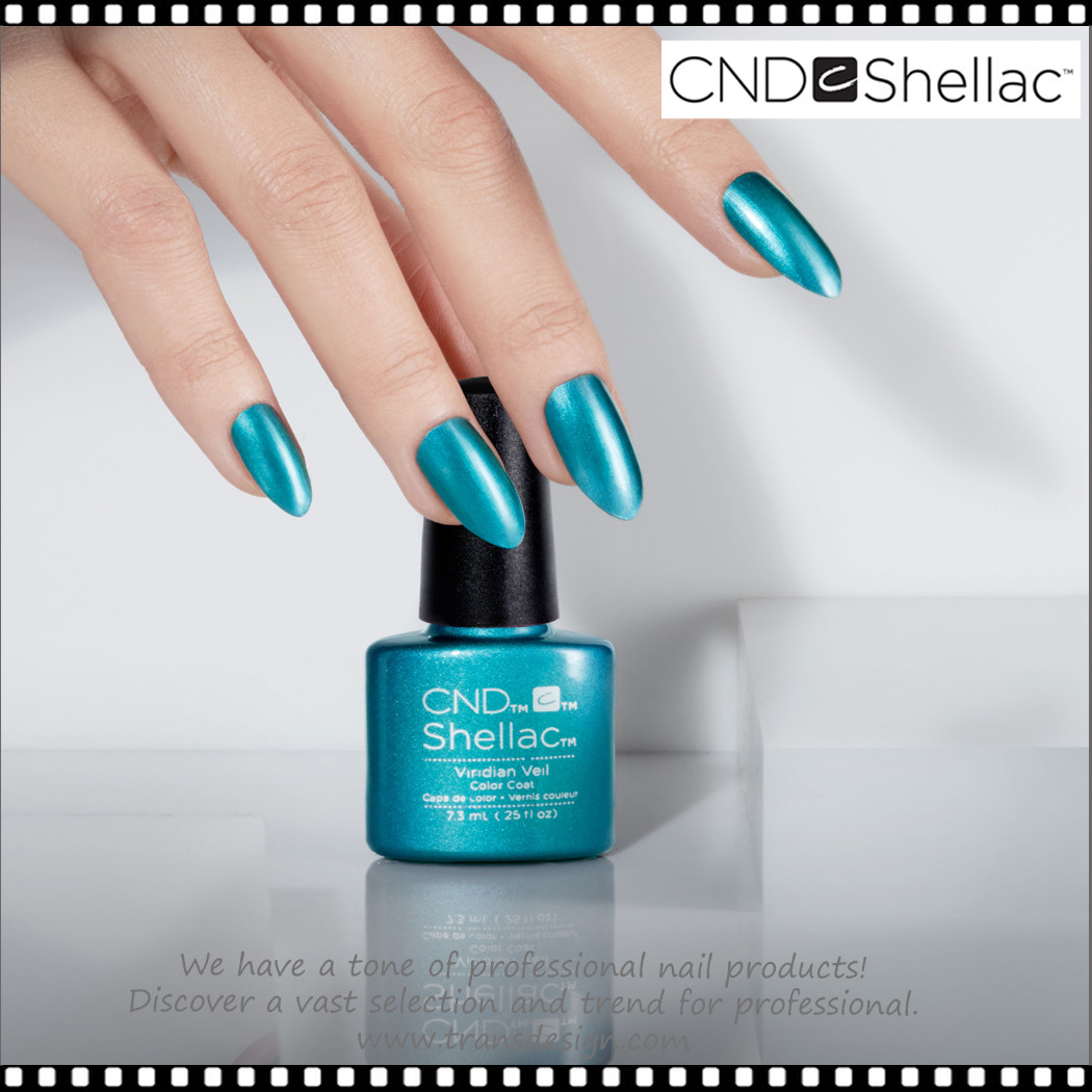 CND SHELLAC Viridian Veil 0.25oz. - TDI, Inc