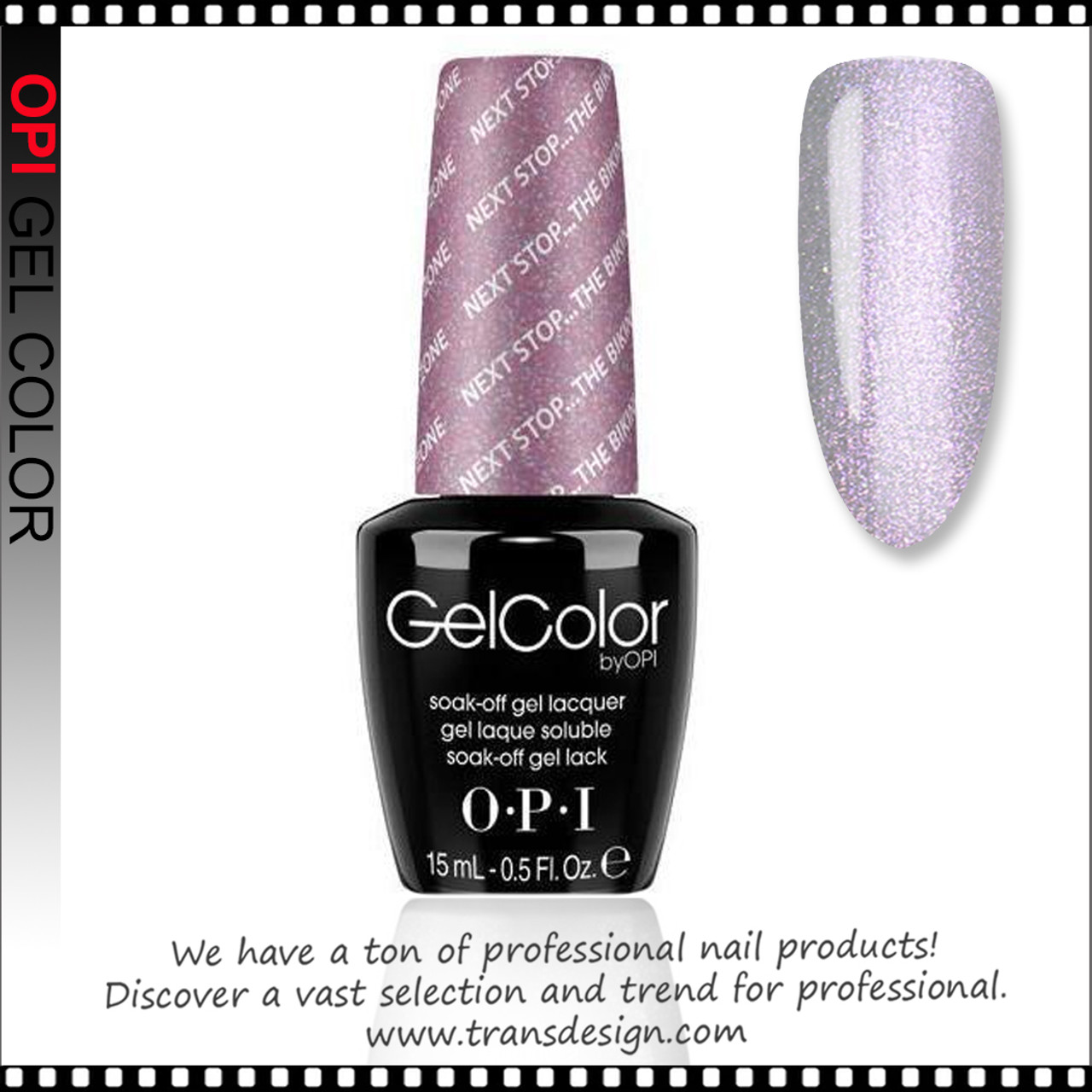 OPI GELCOLOR Next Stop.. The Bikini Zone GCA59* - TDI, Inc
