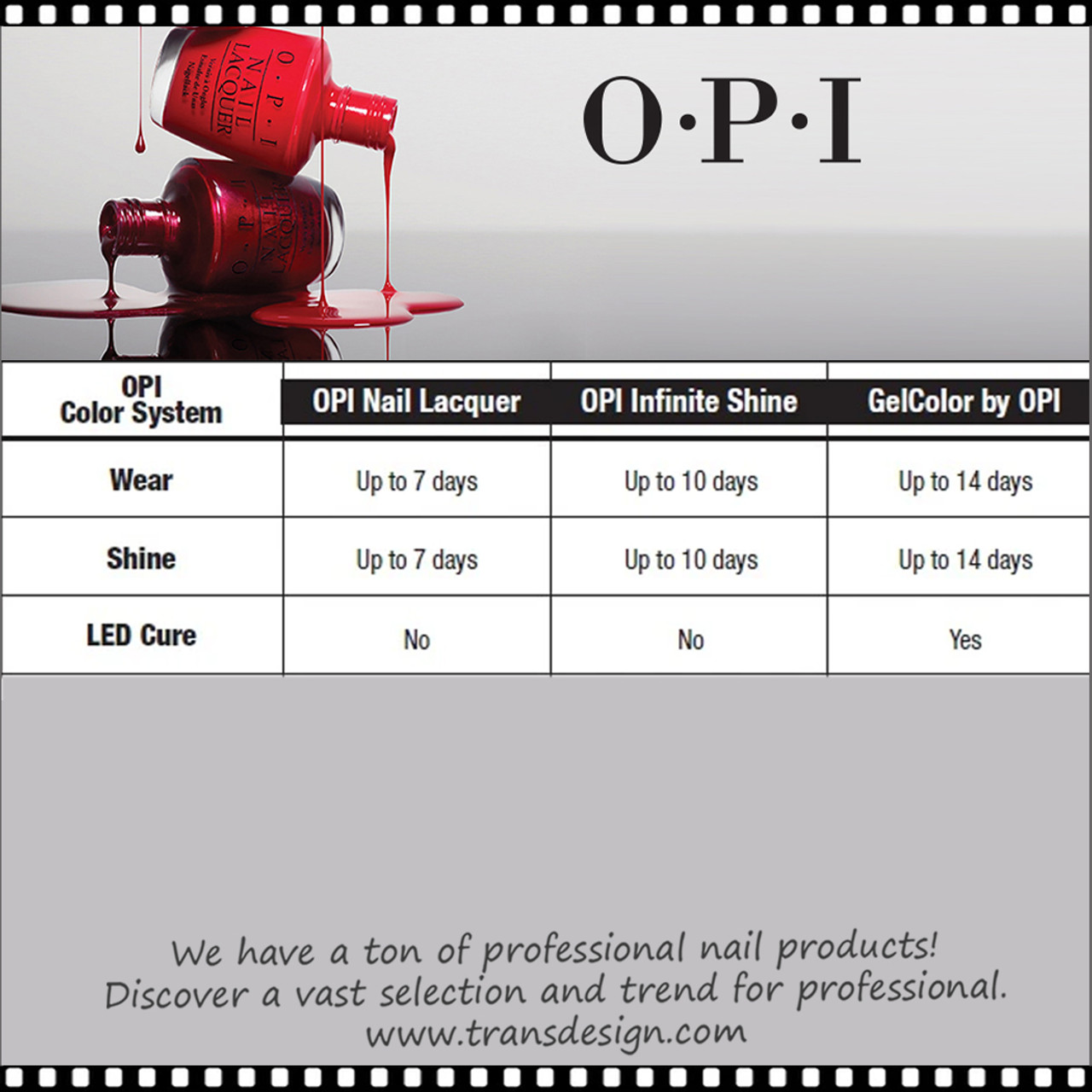 OPI GELCOLOR Next Stop.. The Bikini Zone GCA59* - TDI, Inc
