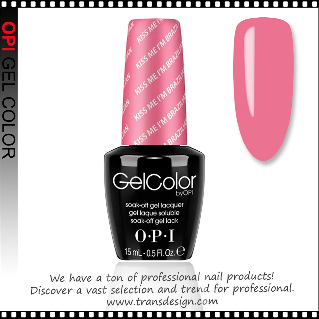 OPI GELCOLOR Kiss Me I'm Brazilian GCA68* - TDI, Inc