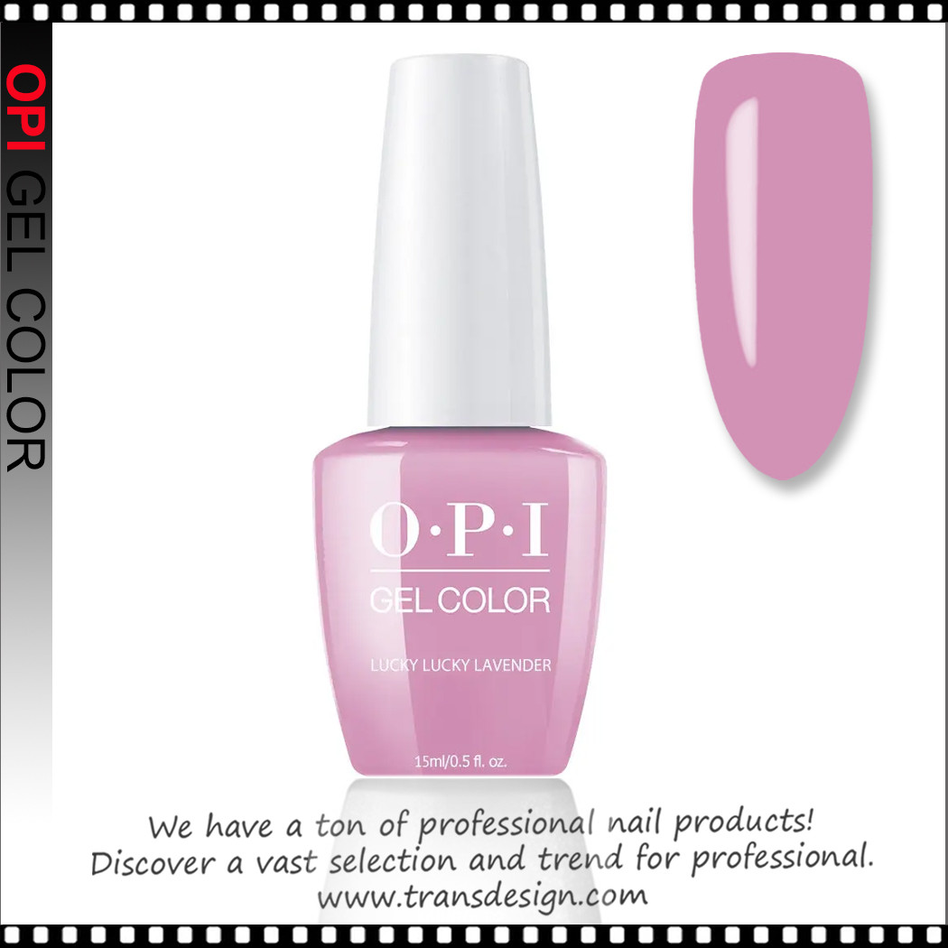 OPI GELCOLOR Lucky Lucky Lavender GCH48* - TDI, Inc