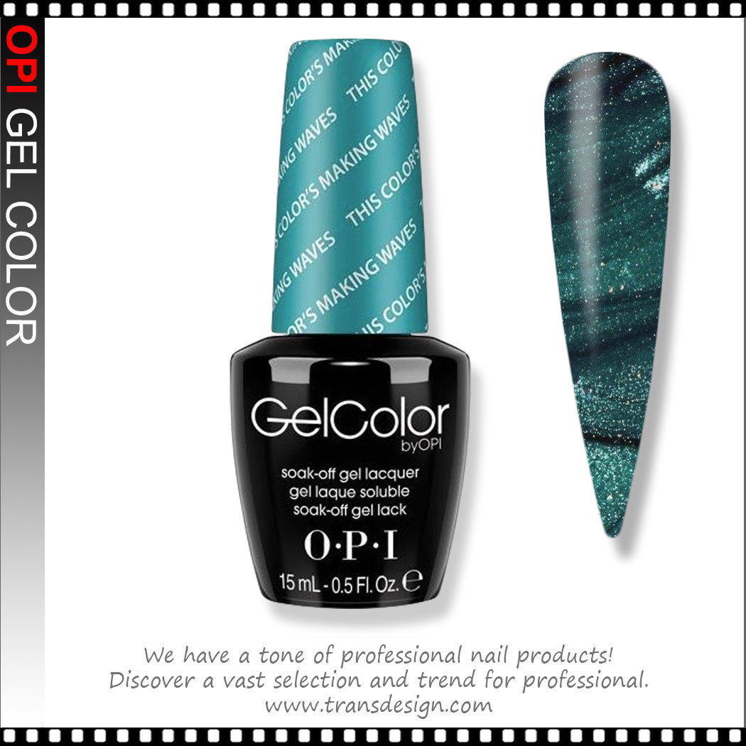 OPI GELCOLOR This Color's Making Waves GCH74* - TDI, Inc