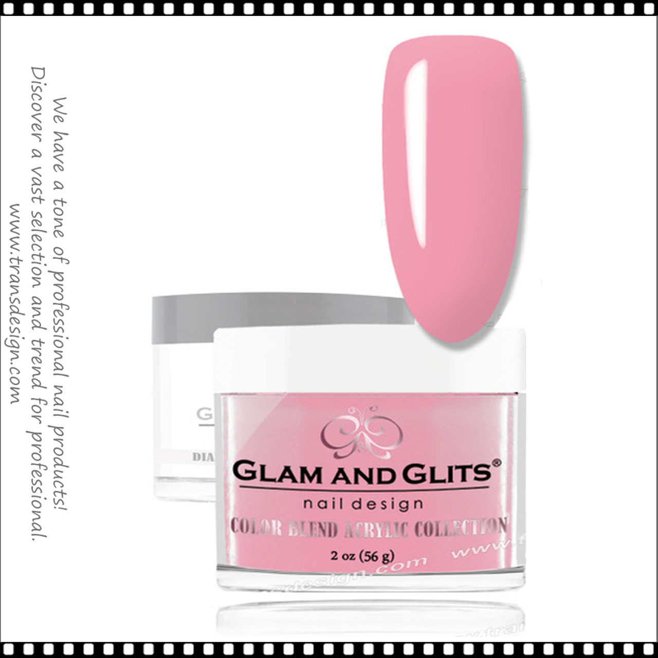 Glam and Glits BLEND Ombre Acrylic Marble Nail Powder 2 oz