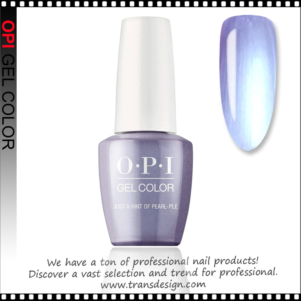 OPI GELCOLOR Just a Hint of Pearl-ple GCE97* - TDI, Inc