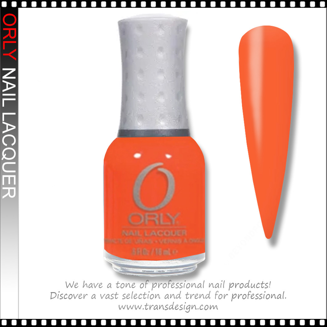 ORLY Nail Lacquer Orange Punch * - TDI, Inc