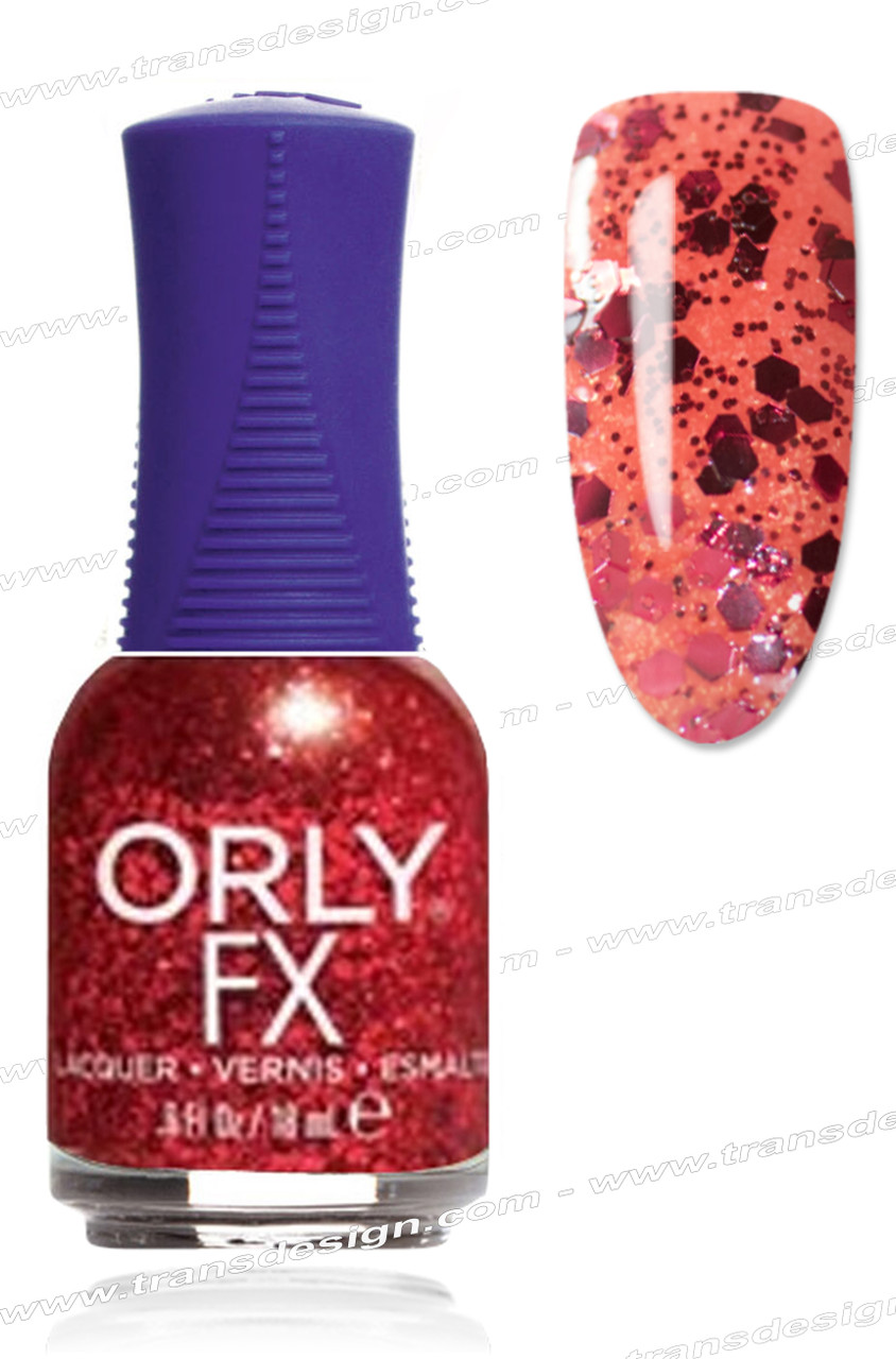 Orly Nail Lacquer Haute Red 0.6 Fluid Ounce