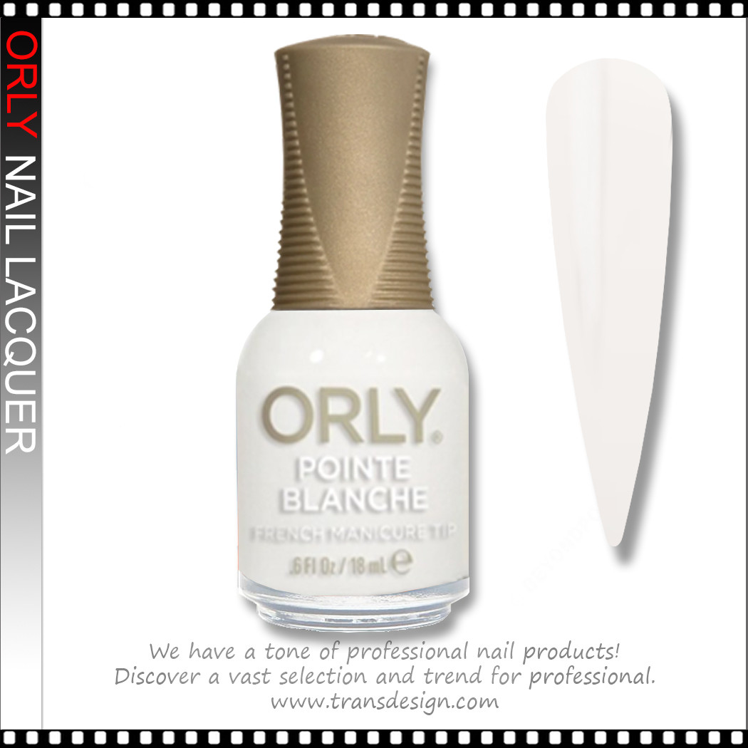 ORLY Nail Lacquer - Pointe Blanche * - TDI, Inc