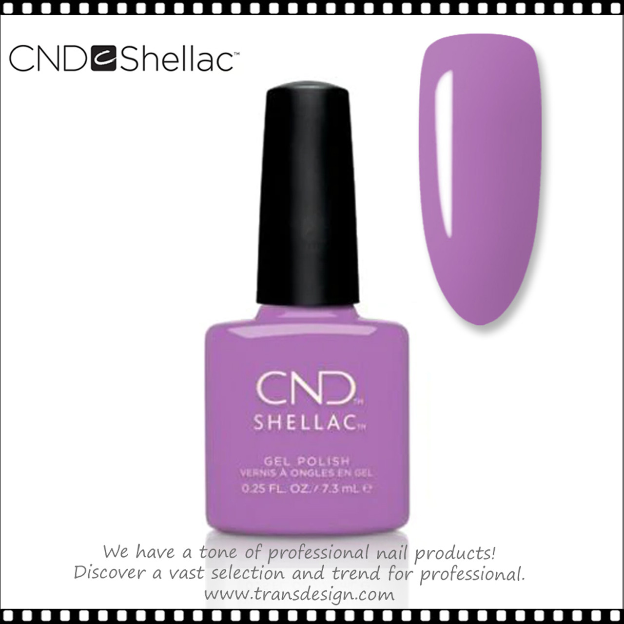 CND SHELLAC It's Now Oar Never 0.25oz. (C) - TDI, Inc