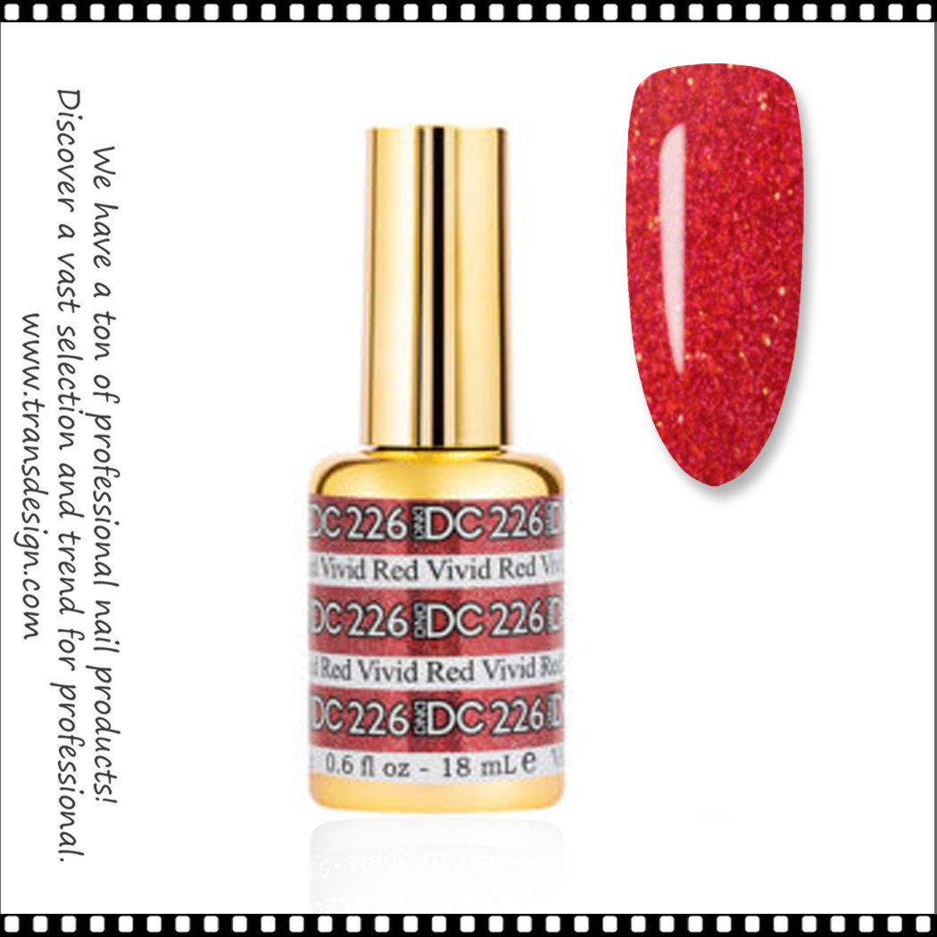 DC Gel Polish - #226 Vivid Red - TDI, Inc