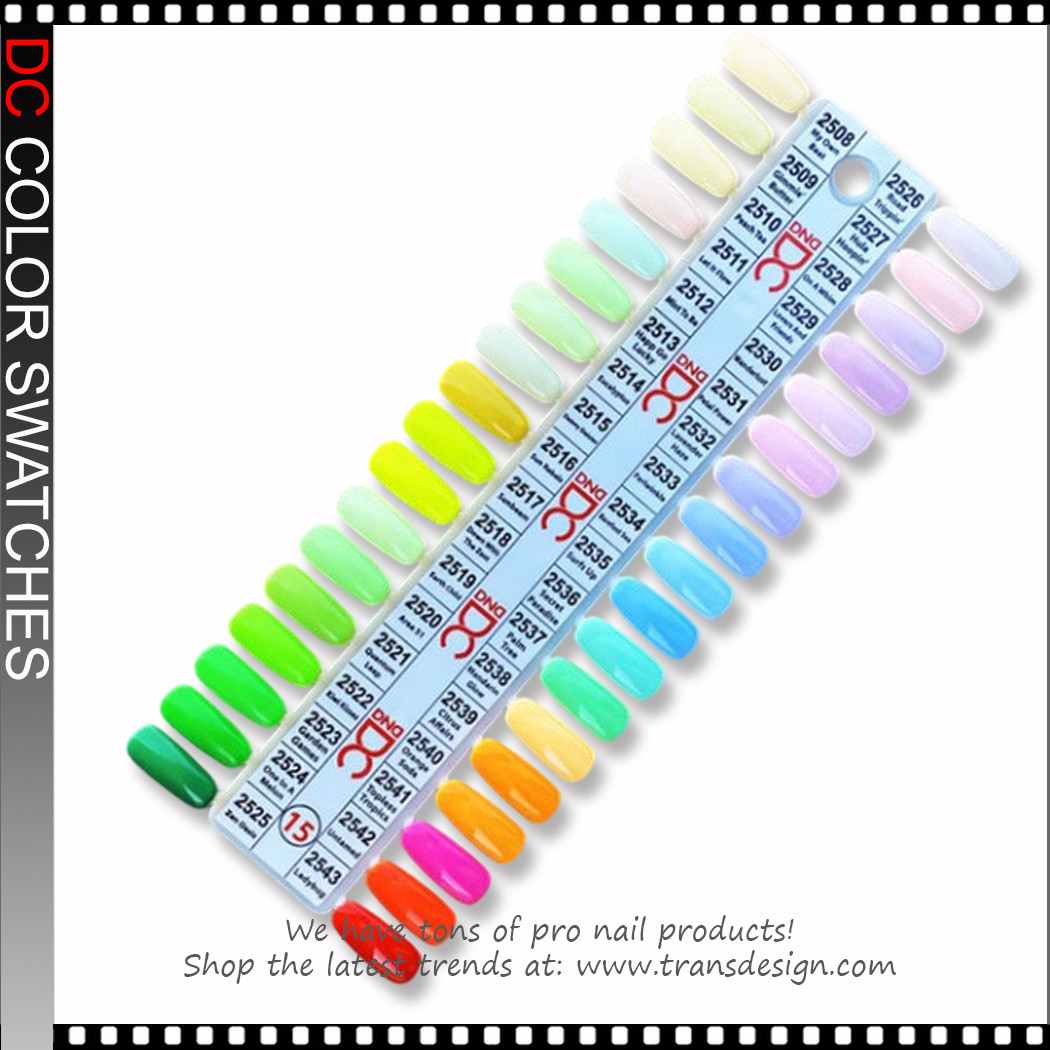 DC Color Swatches - #15 Free Spirit Collection - TDI, Inc