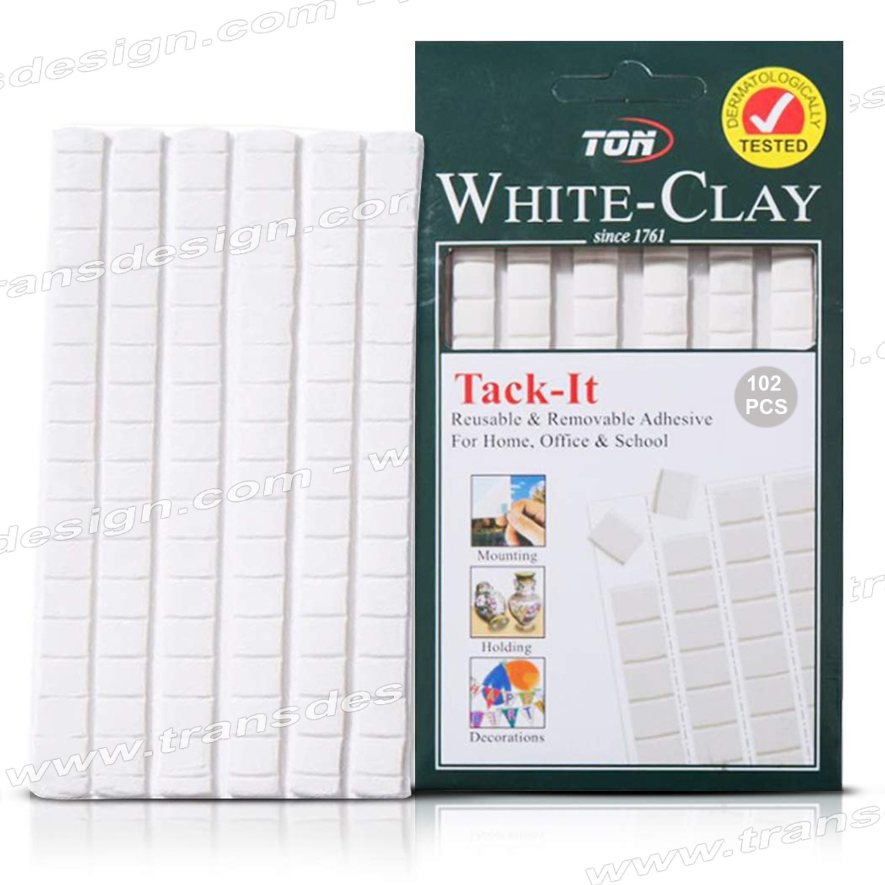 TON Reusable & Removable Adhesive 102 Pcs/Pack