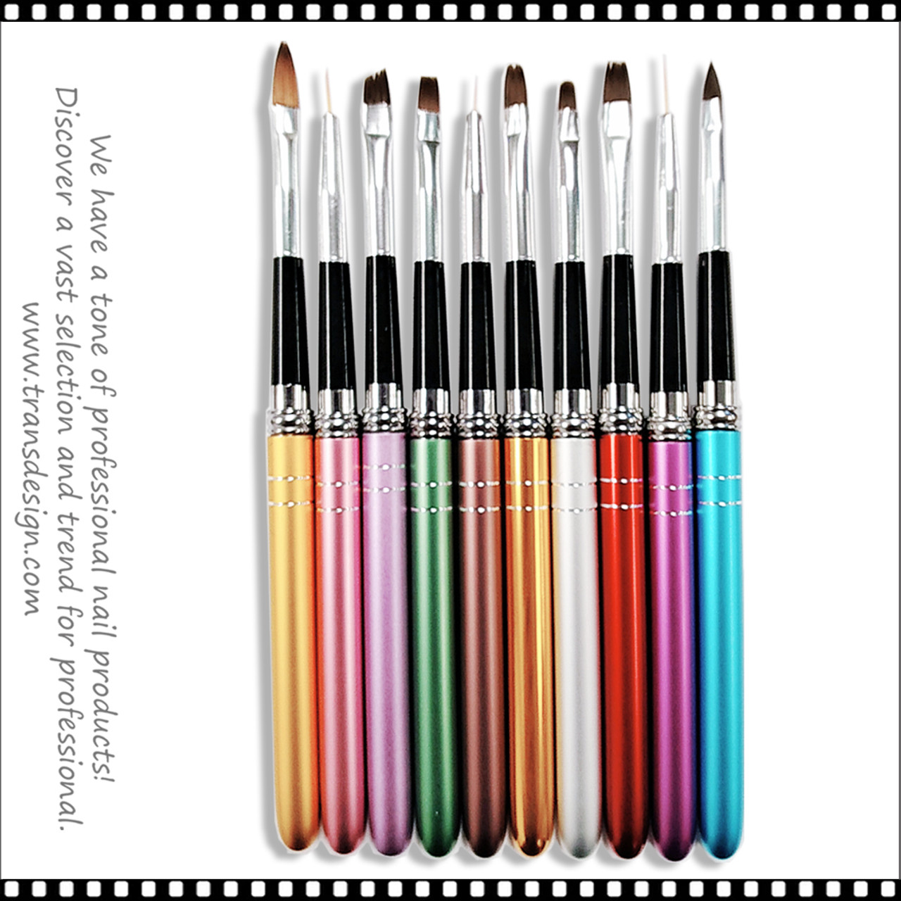 Professional Nail Paint Brush Wire Drawing Pen Nail Painting Brush UV Gel  Pen
