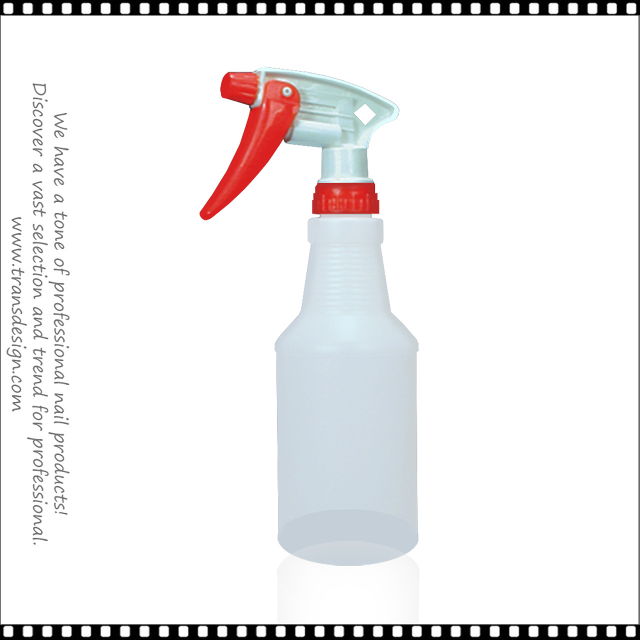 BOTTLE HDPE with Red Trigger Spray 16oz. - TDI, Inc