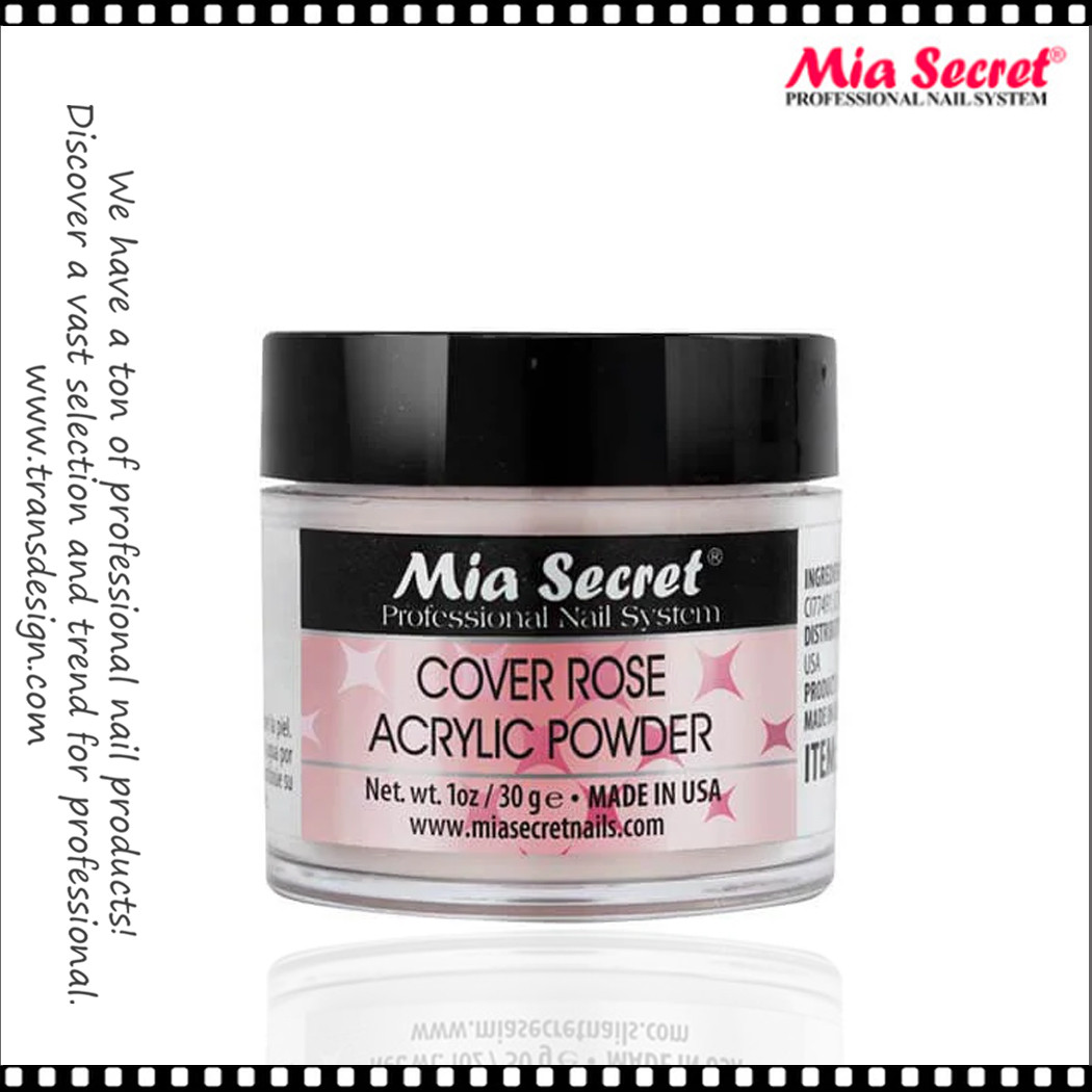 Kit Poudre Acrylique Mia Secret – Transparent + Rose – 59ml – Pro