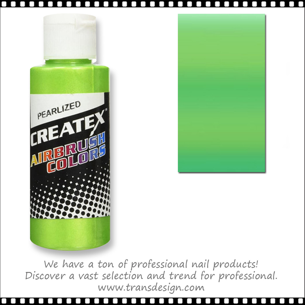Createx Airbrush Colors Pearlized Liquid Acrylic Paint Pearl Red 2