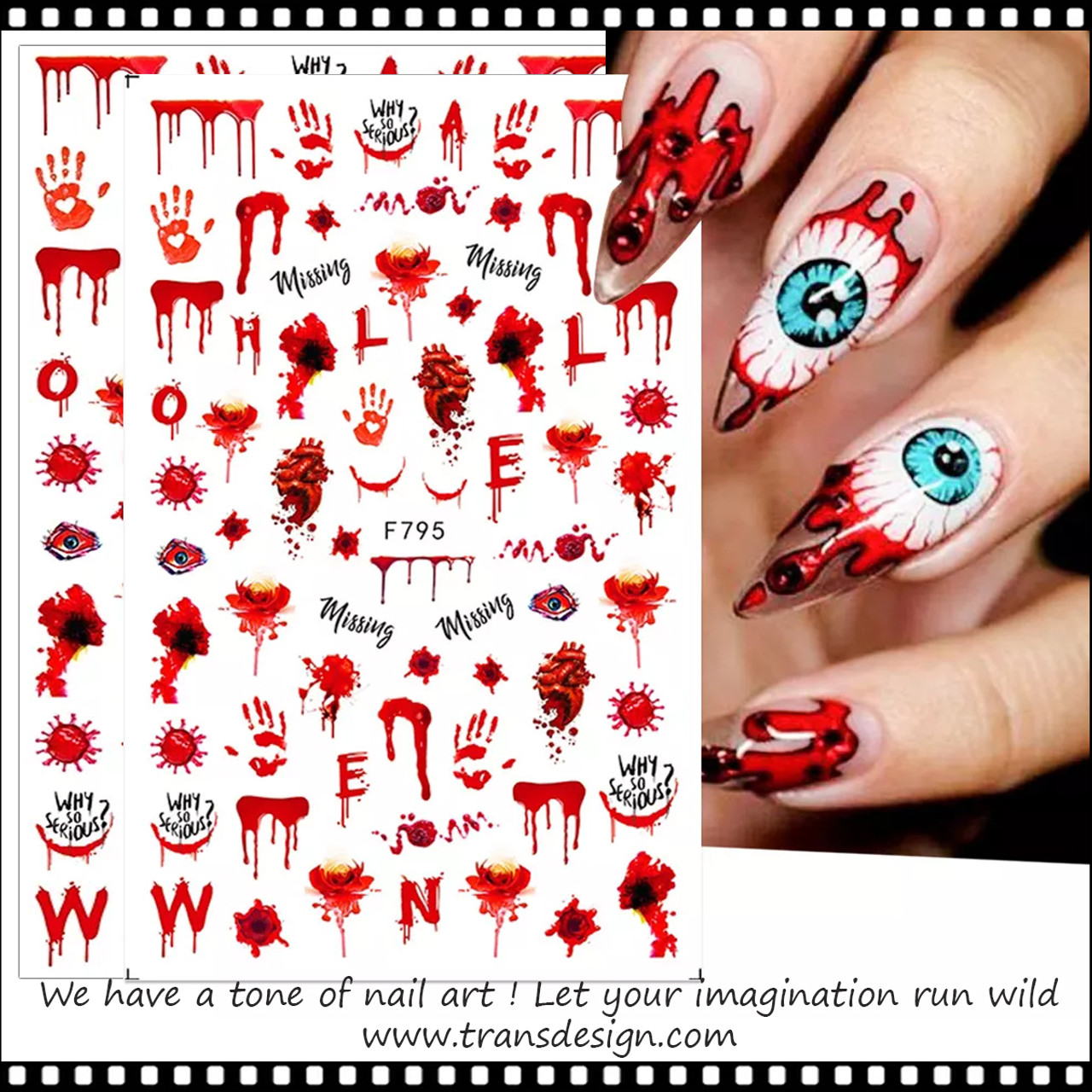 Easy Louis Vuitton gel nail art play with stickers 