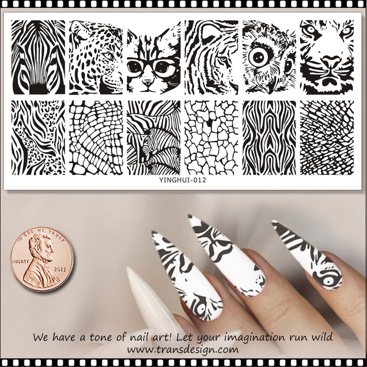 Best Nail Art Stamping Plates Collection - Royalkart