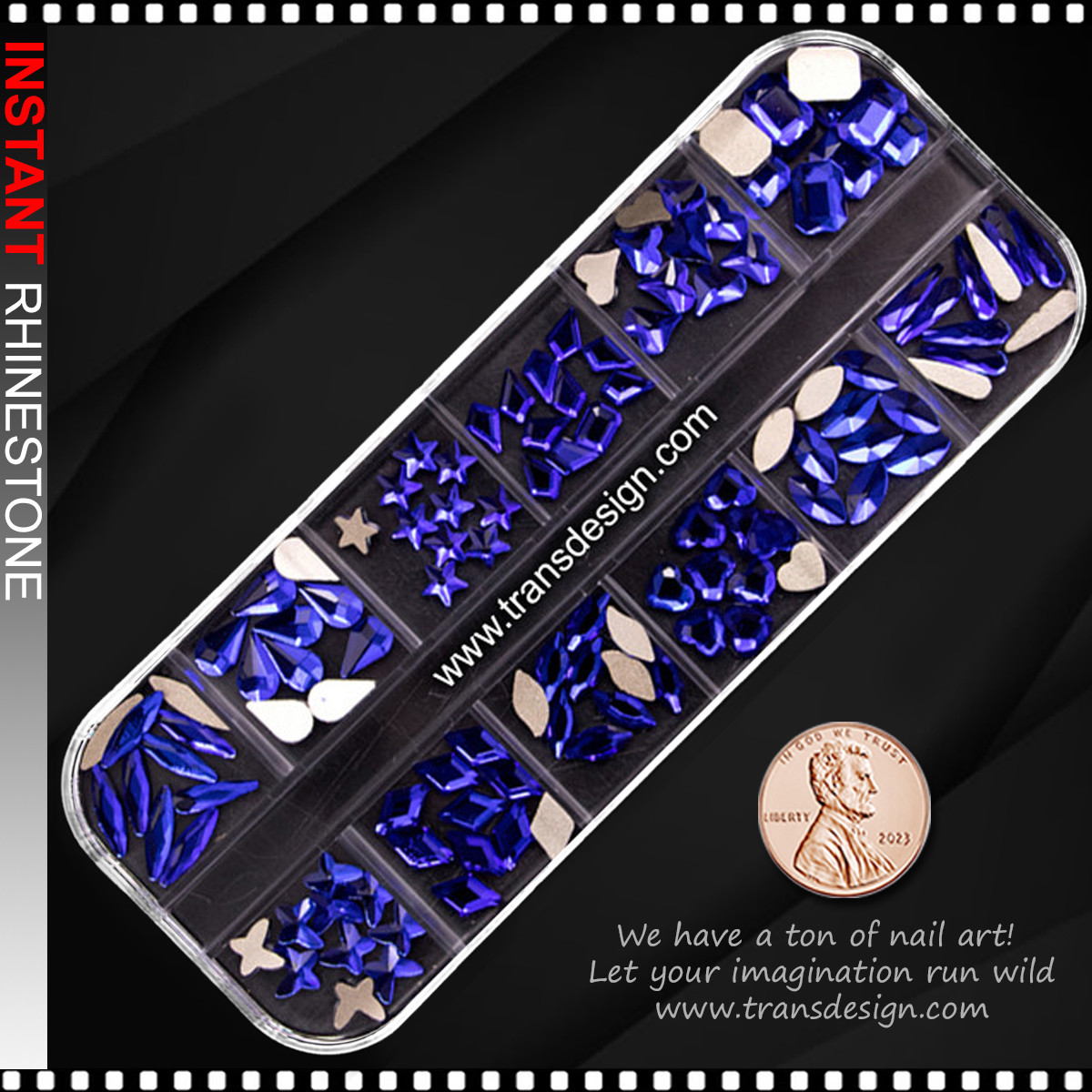 RHINESTONE Other Shape, Blue 120/Case #ZSHZ-059 * - TDI, Inc