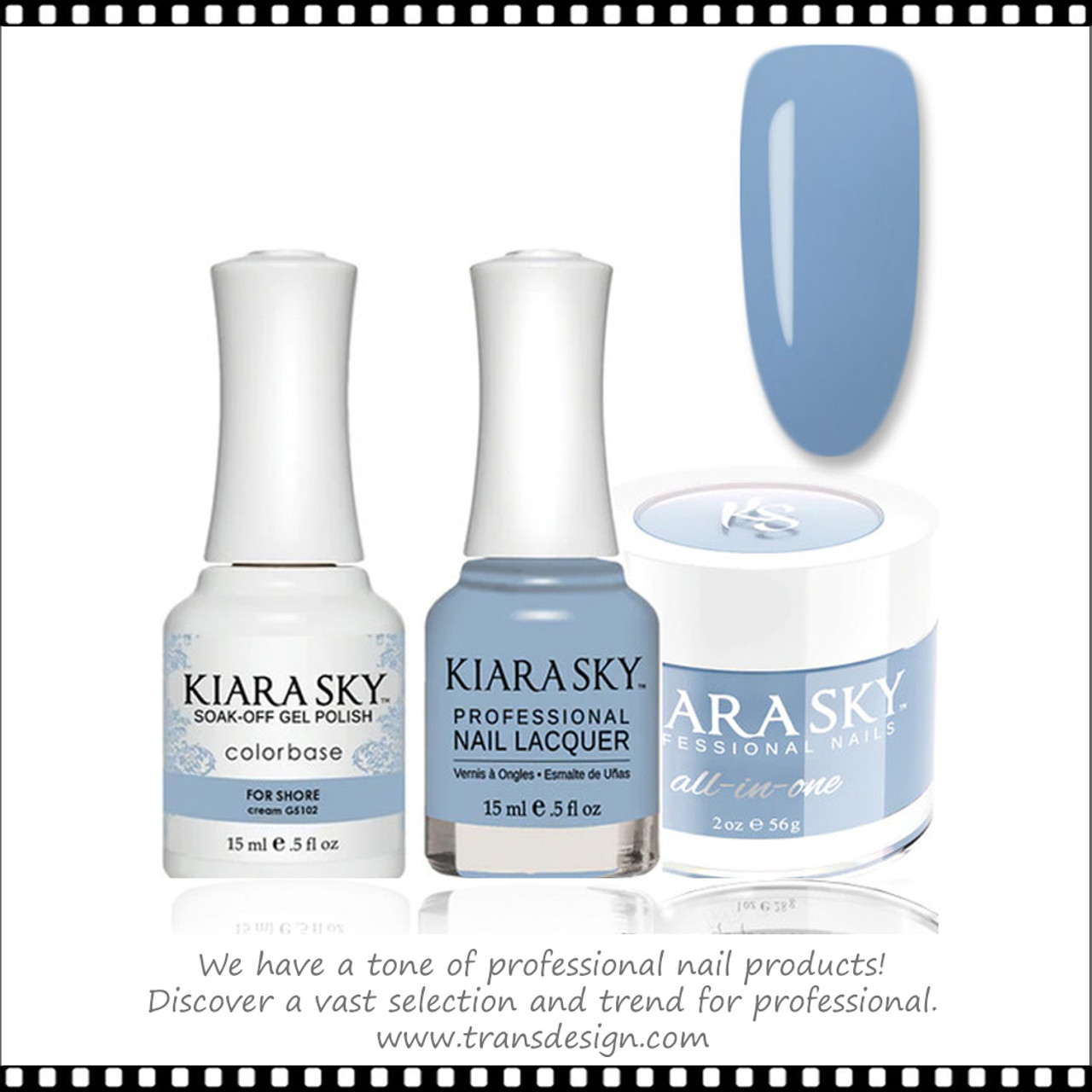 Kiara Sky Professional Diamond FX Acrylic Nail Powder - Hopeless Romantic  28g (AFX101)