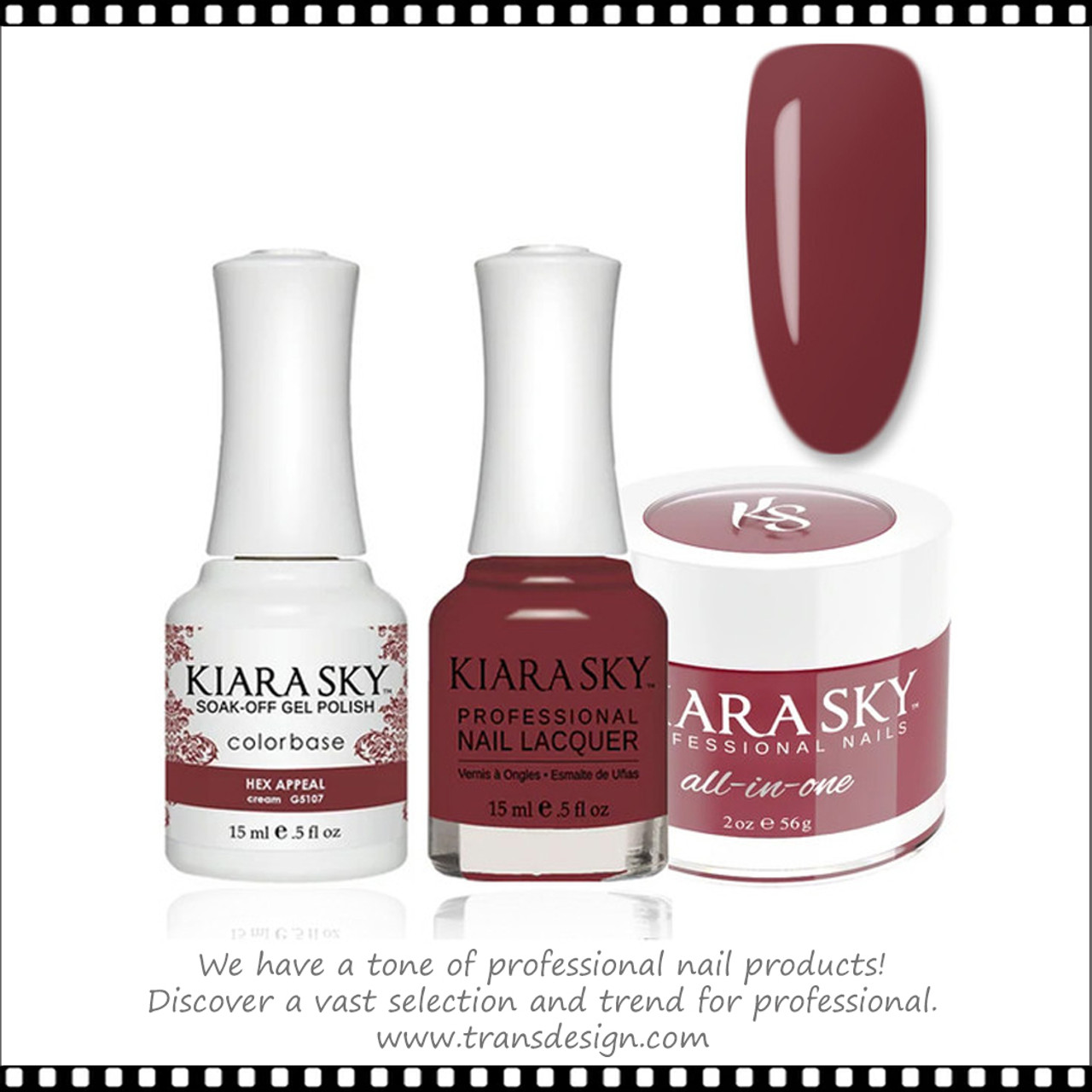  Kiara Sky Professional Nails Soak Off Jelly Tint Gel