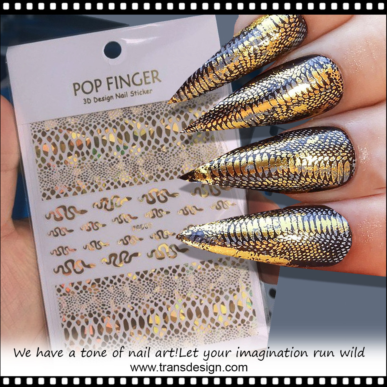 New 3D Nail Art Stickers Christmas Nails Art Manicure Back Glue Decal  Decorations Nail Sticker for Nails Tips Beauty Accessories - AliExpress