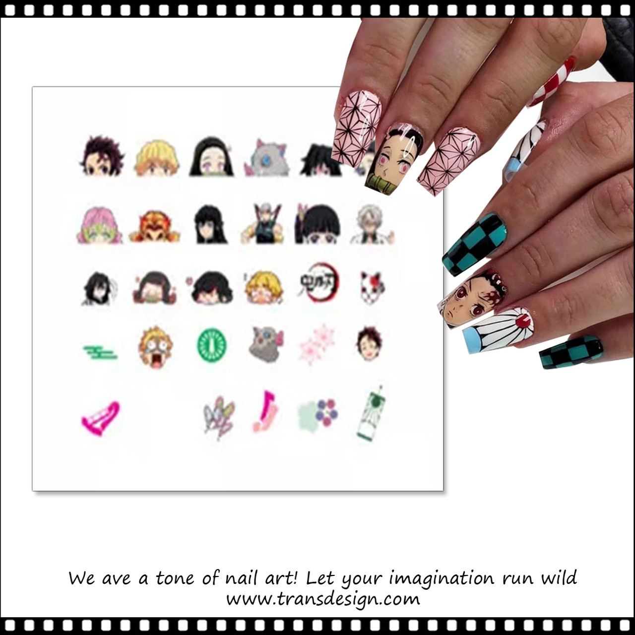 Nail art | Anime nails, Nail art, Nails