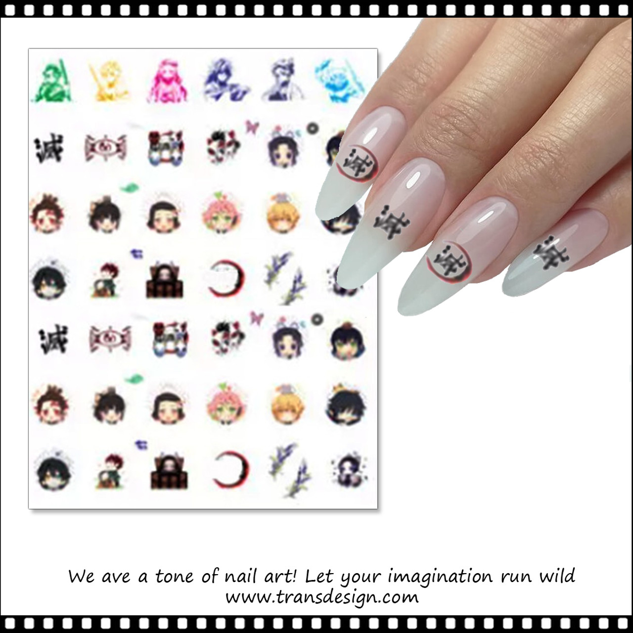 Amazon.com: 6PCS Mixed Cute Cartoon Nail Stickers for Nail Art, 3D  Self-Adhesive Kawaii Nail Charms Anime Nail Decals, Nail Stickers for Women  Girls Kids, Nail Gifts : Beauty & Personal Care