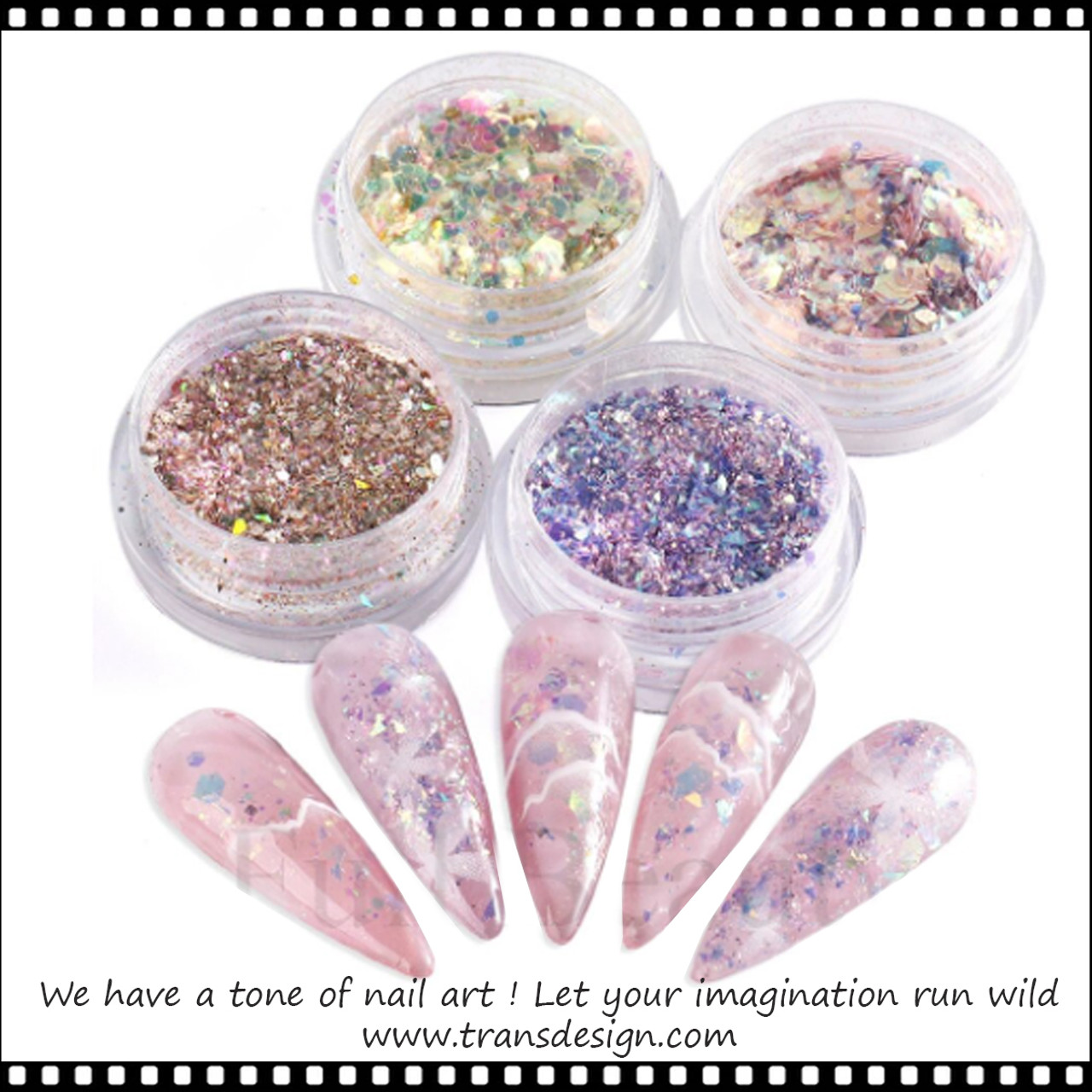 Chunky Nail Glitter Mix purple Butterfly Nail Glitter Glitter Purple Nail  Glitter 