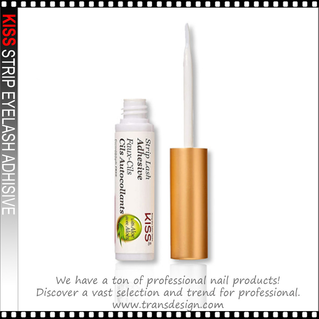 KISS Strip Eyelash Adhesive Clear 0.17oz. - TDI, Inc