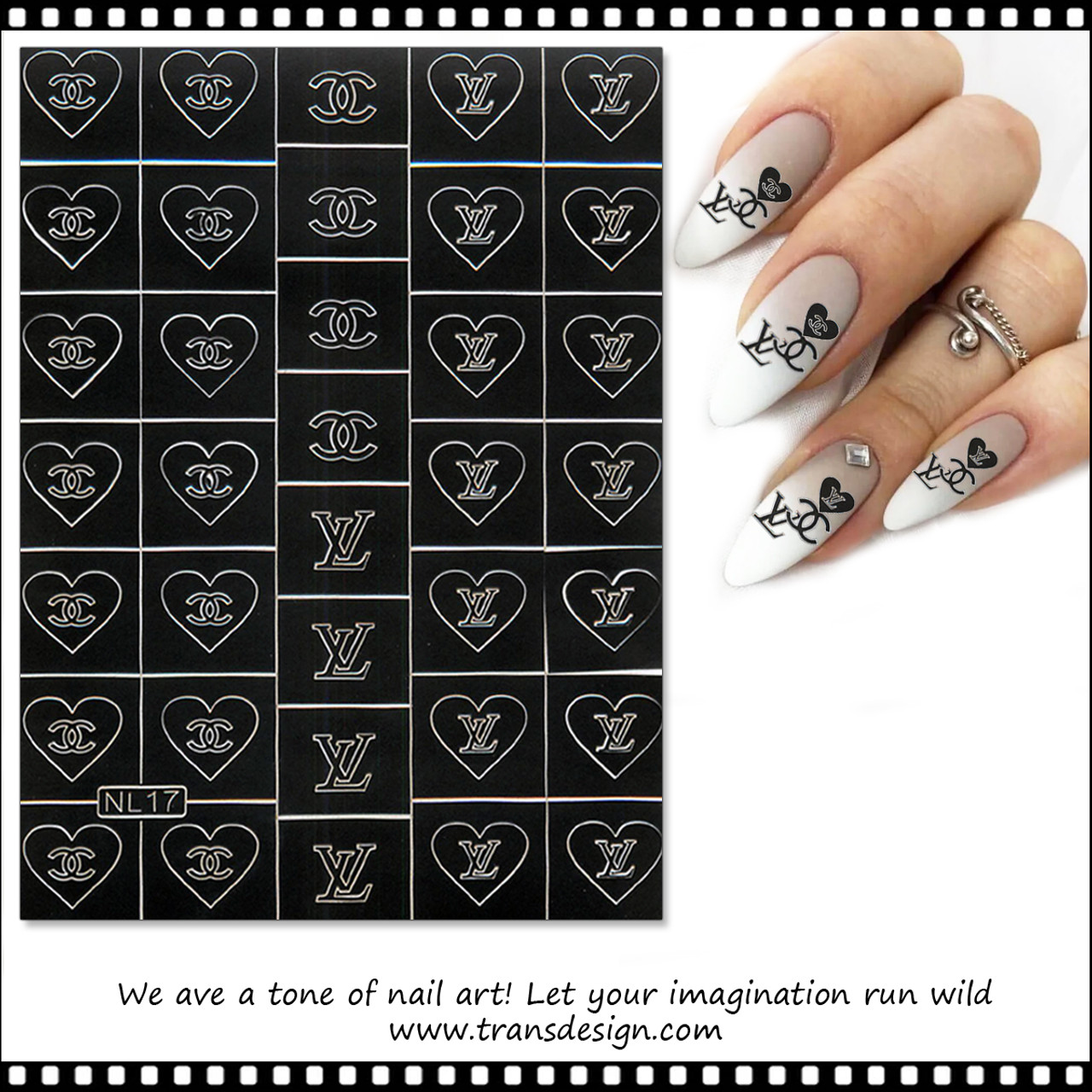 NAIL STICKER Brands Name, LOUIS VUITTON #731 - TDI, Inc